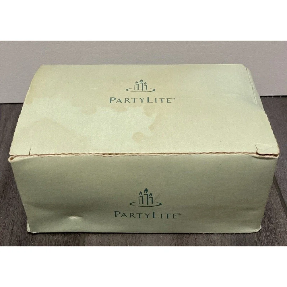 PartyLite Raspberry Scent Plus Square Votive Candle K0228 Retired Pack of 6 NEW - Picture 2 of 5